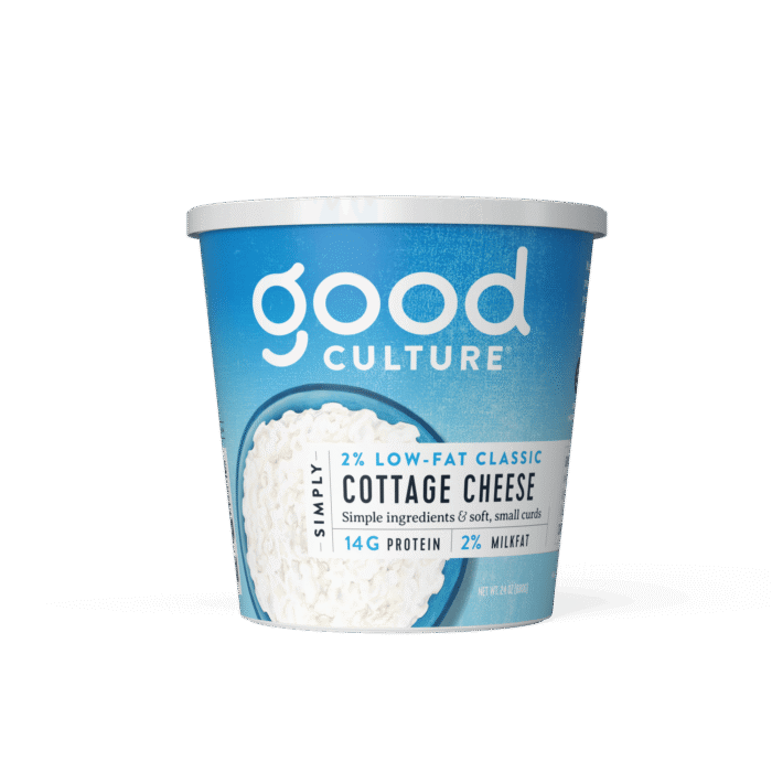 simply cottage cheese, 2% milkfat, 24 oz