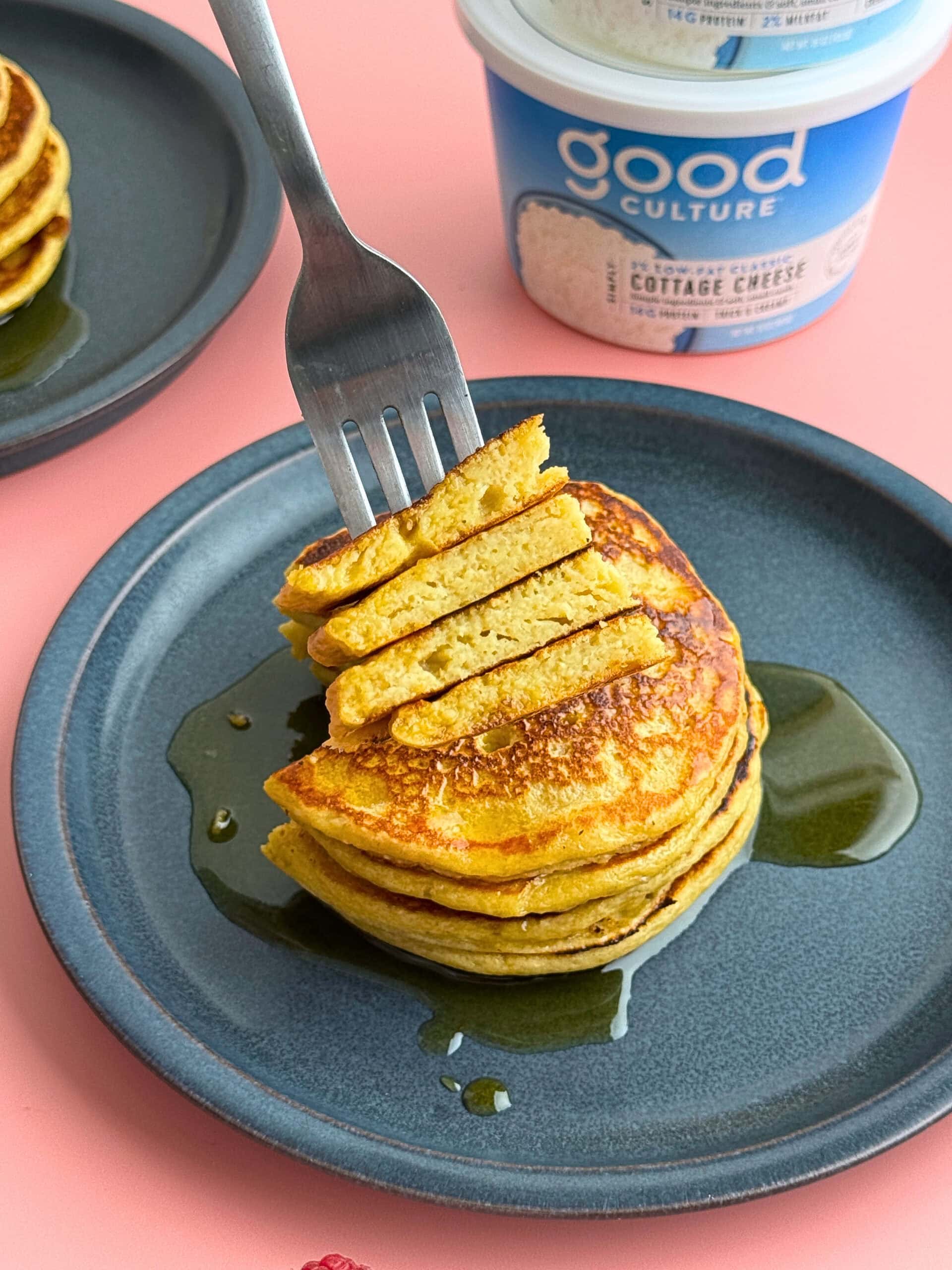 cottage cheese oatmeal pancakes1