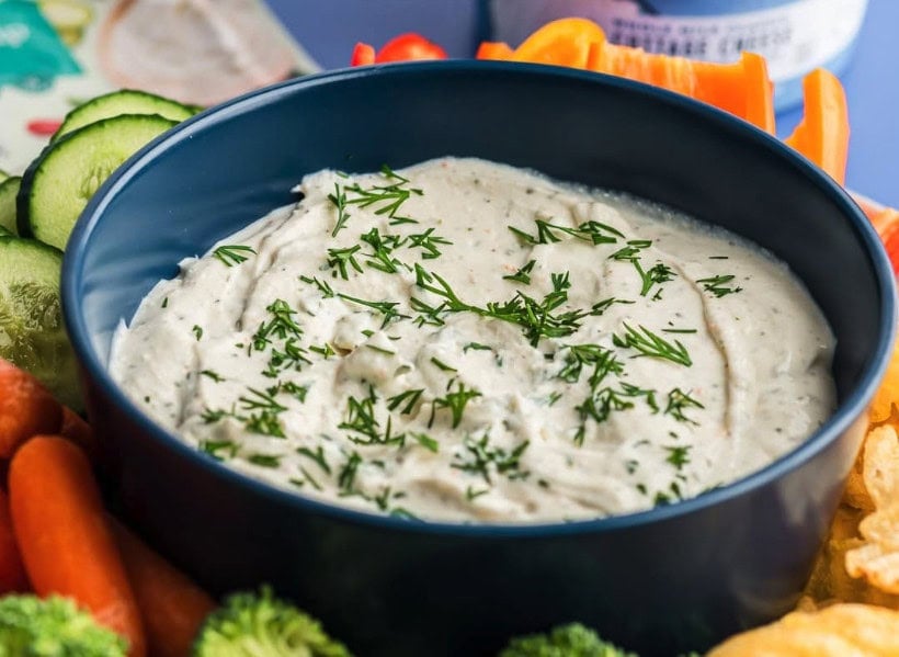 cottage cheese ranch dip